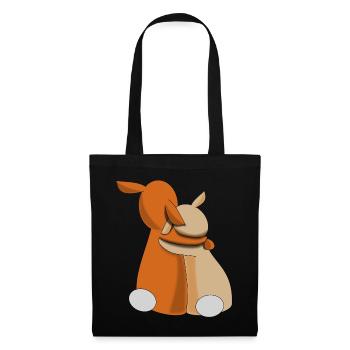 Bunnies Friendship - Tote Bag - black - Front