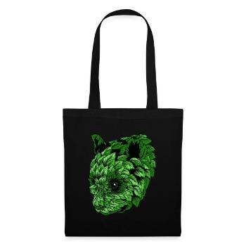 Green Panda - Stoffbeutel - Schwarz - Vorne
