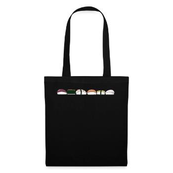 sushi train - Tote Bag - black - Front