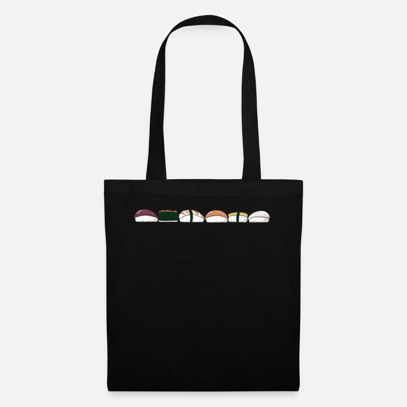 sushi train - Tote Bag - black