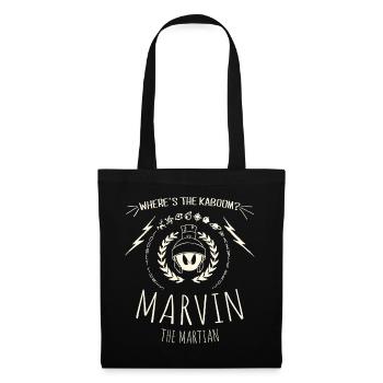 Looney Tunes Marvin Drawing - Tote Bag - black - Front