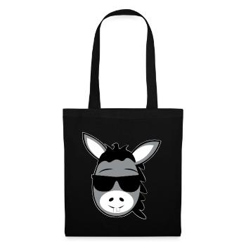 donkey - Tote Bag - black - Front