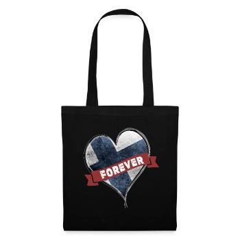 Finland Forever - Tote Bag - black - Front