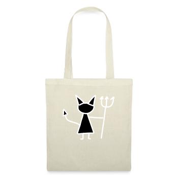 Le diable - Sac en tissu - nature - Devant
