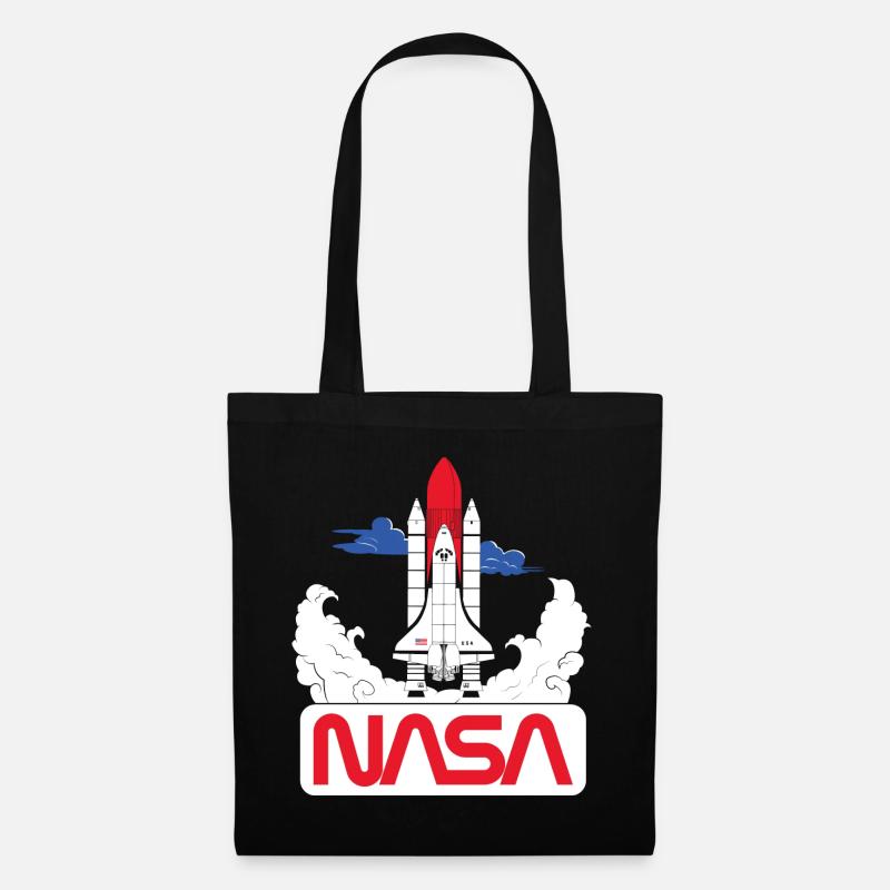 NASA Space Shuttle 3 - Tote Bag - black