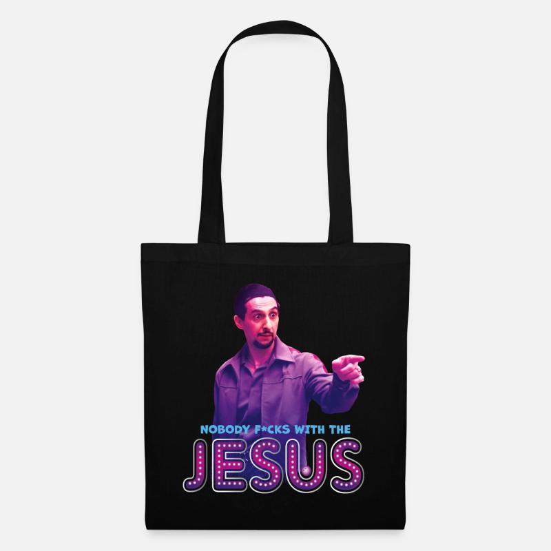 The Big Lebowski - Nobody F*cks With The Jesus - Stoffbeutel - Schwarz