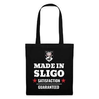 Made in Sligo Satisfaction Guaranteed Ireland - Tote Bag - black - Front