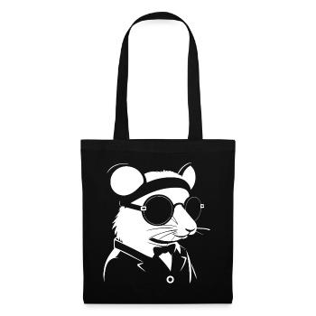 Funny Fancy Rats with Sunglasses Pet Rat - Tote Bag - black - Front