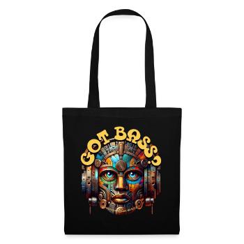 GOT BASS? - Cool Statue with Headphones! - Tote Bag - black - Front