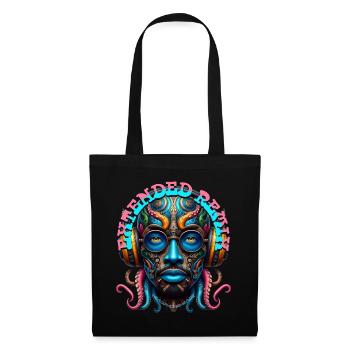 EXTENDED REMIX - Cool Dude with Headphones! - Tote Bag - black - Front