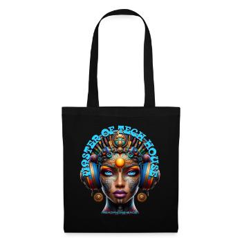 MASTER OF TECH HOUSE - Cool Princess & Headphones! - Tote Bag - black - Front
