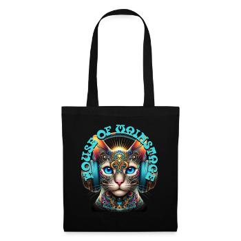 HOUSE OF MAINSTAGE - Cute Aroki Cat & Headphones! - Tote Bag - black - Front