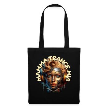 MAMMA TRANCE MIA - Cool Woman with Headphones! - Tote Bag - black - Front