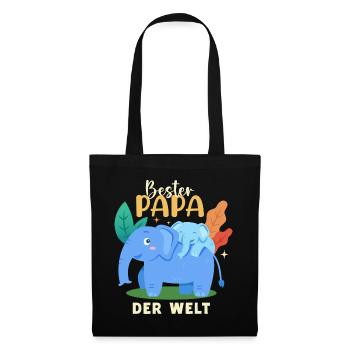 Best Dad in the World Design for Father's Day - Tote Bag - black - Front