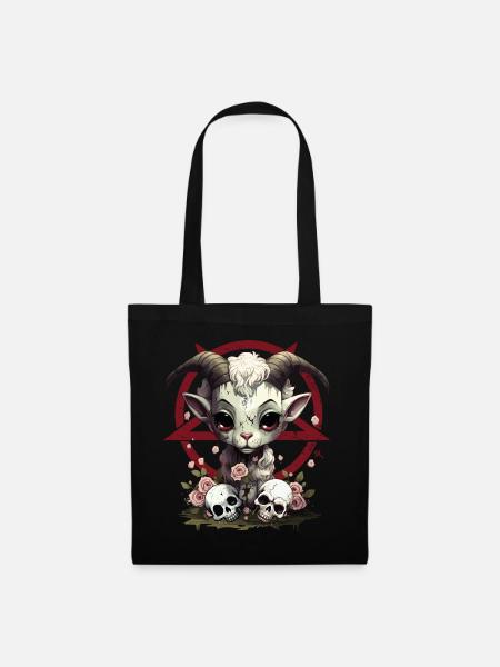 Skull Goat - The Skull Club - Stoffbeutel - Schwarz