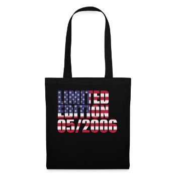 18. Geburtstag Limited Edition USA 05/2006 - Stoffbeutel - Schwarz - Vorne