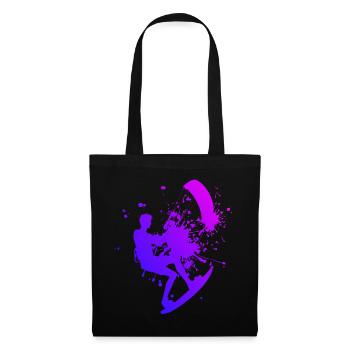 Kitesurf Kitesurf Cerf-volant Femmes Hommes Kitesurf - Sac en tissu - noir - Devant