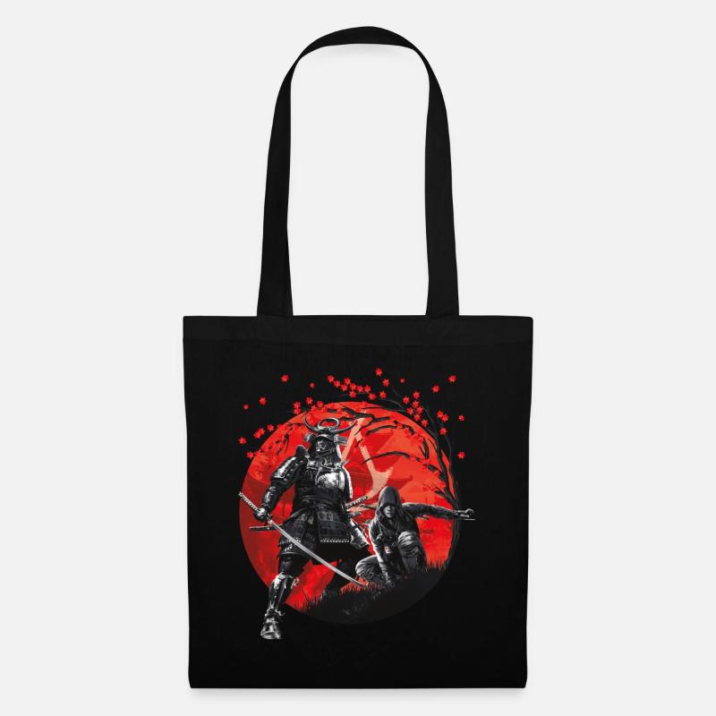 Assassin's Creed Shadows Naoe Und Yasuke - Stoffbeutel - Schwarz