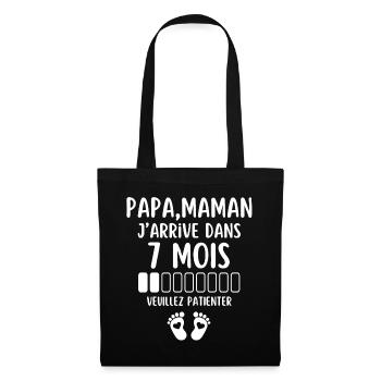 Birth, Intended Parents, Baby on Board, Pregnancy - Tote Bag - black - Front