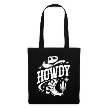Western Cowboy Design for Clothing - Tote Bag - black - Front