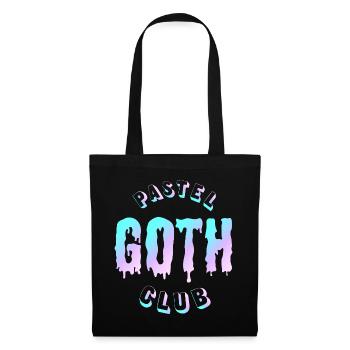 Pastel Goth Club  - Stoffbeutel - Schwarz - Vorne