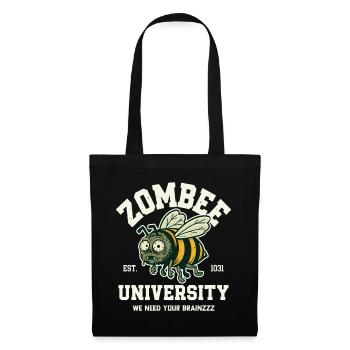 Université Zombee - Sac en tissu - noir - Devant