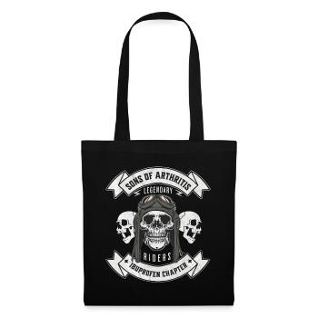 Sons of Arthritis Ibuprofen Chapter Biker - Stoffbeutel - Schwarz - Vorne