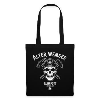 1961 Birthday Gift for Real Ruhrpott Guys - Tote Bag - black - Front