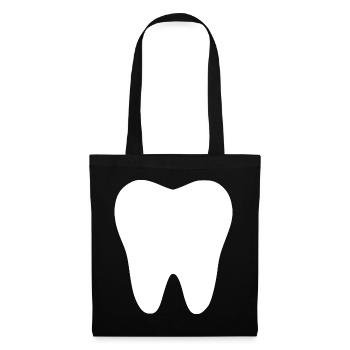 Tooth, Teeth, Dentist Gift - Tote Bag - black - Front