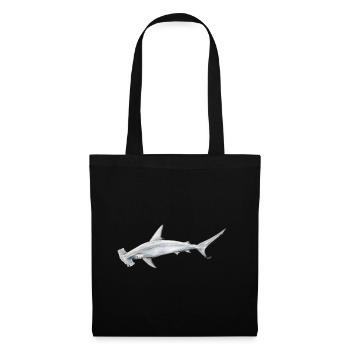 Tiburon martillon - Hammerhead shark - Requin - Tote Bag - black - Front