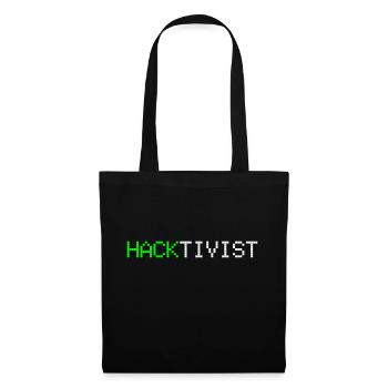 Hacktivist, Hacker, C++, Computer, Informatik - Stoffbeutel - Schwarz - Vorne
