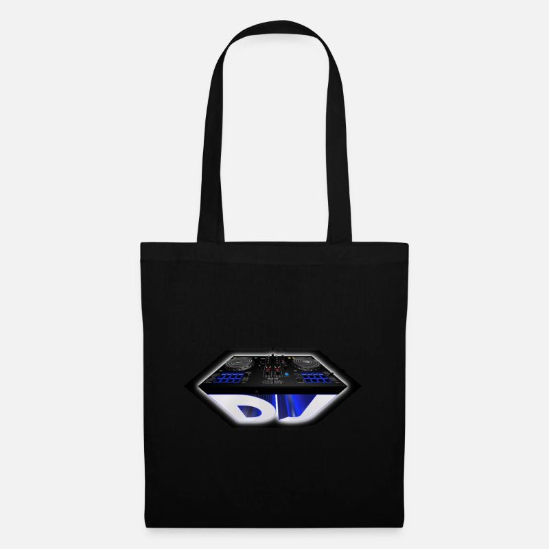 Platine DJ - Sac en tissu - noir