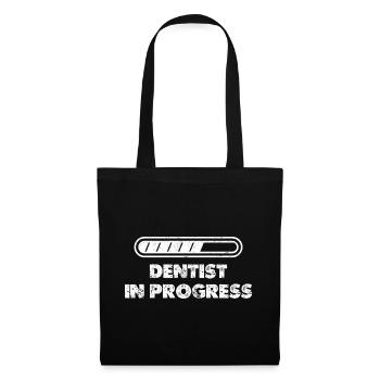 Dentist at work Dental assistant Tooth lover - Tote Bag - black - Front