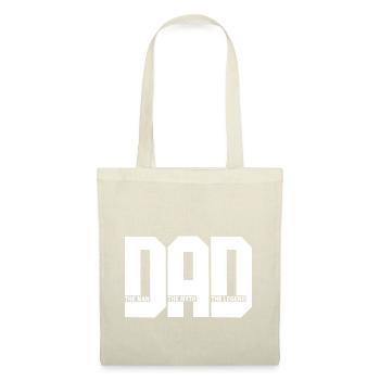 DAD - L’Homme - Le Mythe - La Légende - Sac en tissu - nature - Devant