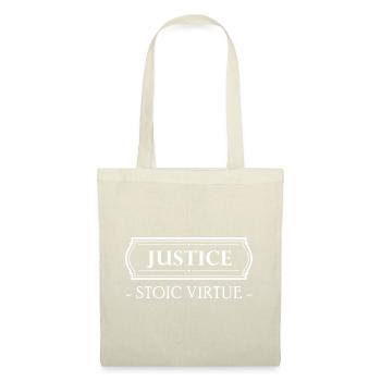 Stoicism Gift Stoic Virtue Justice - Tote Bag - nature - Front