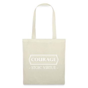 Stoicism Gift Stoic Virtue Courage Courage - Tote Bag - nature - Front