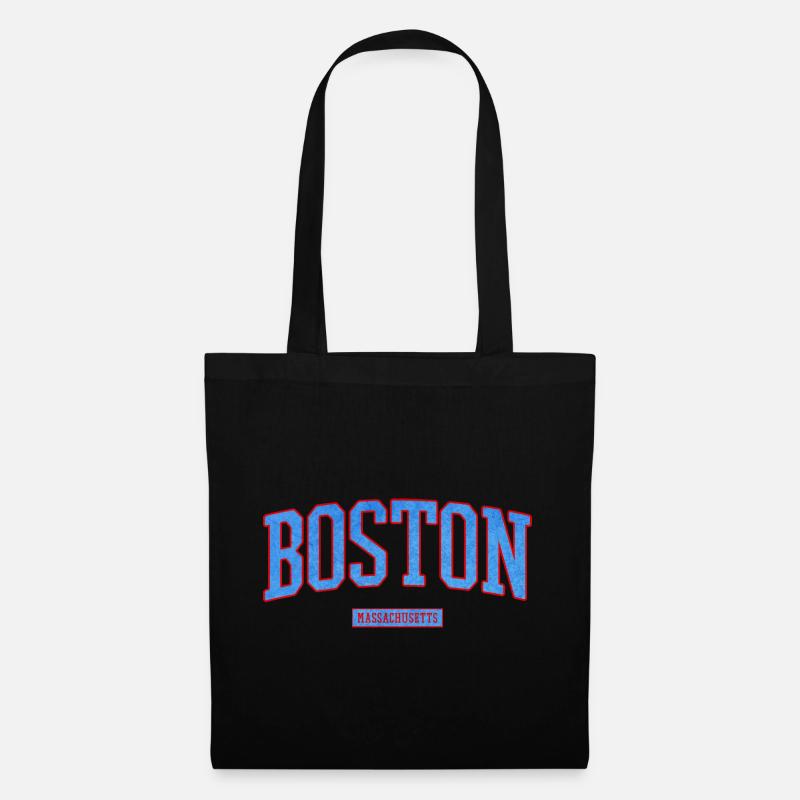 Boston Stadt Pride Emblem - Stoffbeutel - Schwarz