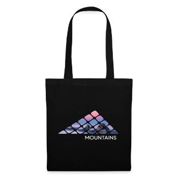 Mountain hiking mountains "mountains" servus alpin summit - Tote Bag - black - Front