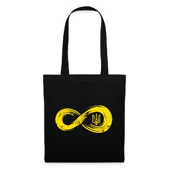 UKRAINE "forever" slava ukraini ukrainian - Tote Bag - black - Front