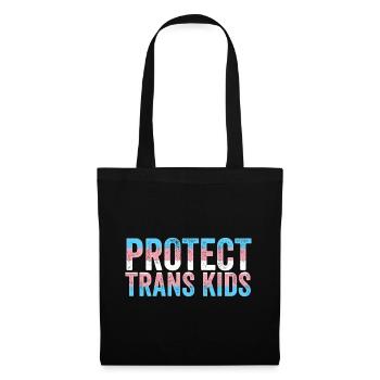 Pride Month LGBT - Protect Trans Kids - Tote Bag - black - Front
