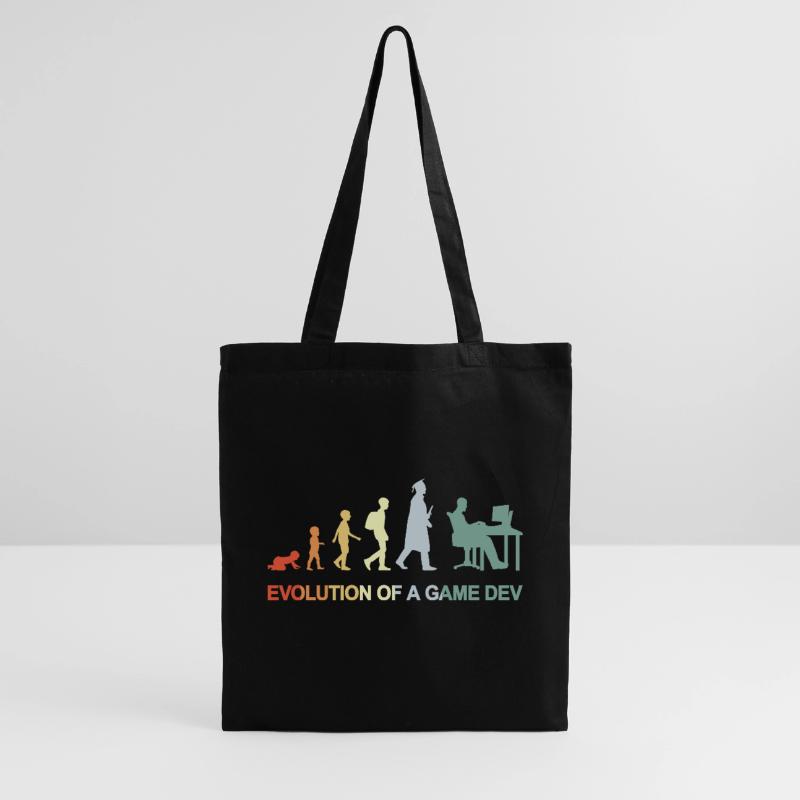 Game Dev Evolution Tote Bag