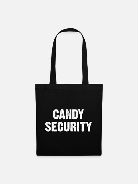 Candy Security - Stoffbeutel - Schwarz