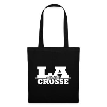 lacrosse lacrosse merch lacrosse players - Tote Bag - black - Front