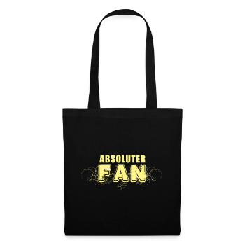 VENTILATEUR ABSOLU - Sac en tissu - noir - Devant