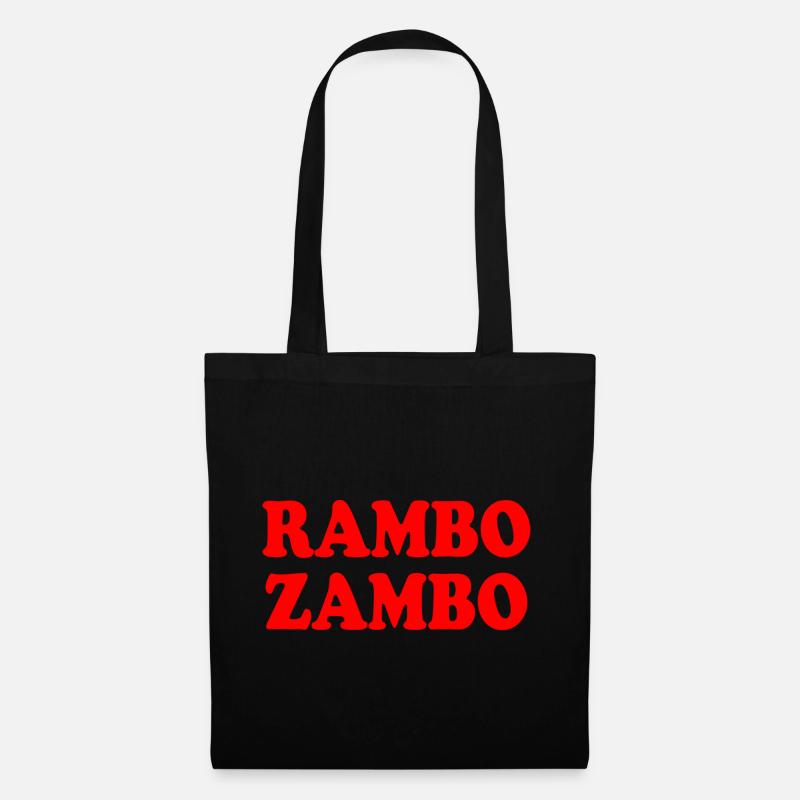 Rambo zambo - Stoffbeutel - Schwarz