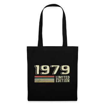 Born in 1979 Birthday 1979 Vintage 1979 - Tote Bag - black - Front