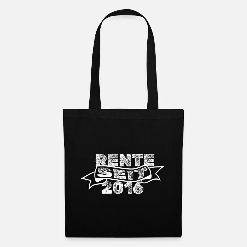 Rentner 2016 - Stoffbeutel - Schwarz