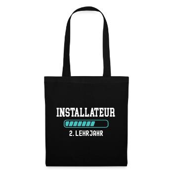 Installer apprenticeship 2nd year apprenticeship 2nd year apprenticeship - Tote Bag - black - Front