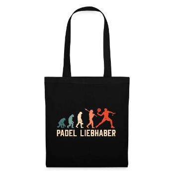 PADEL LOVERS Padel Hobby Padel Sports Funny - Tote Bag - black - Front