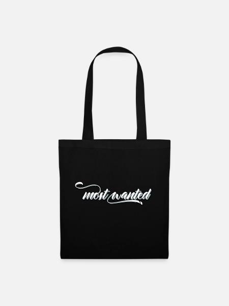 most wanted - Tote Bag - black